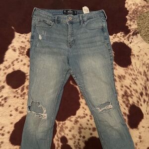Hollister high rise super skinny